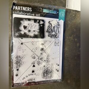 Concord 9th Collaborative props Stamp Set card AMAZE ME diy design NEW NWT